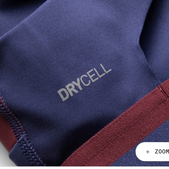 Puma - June Ambrose Dora Bra Patriot Blue with Burgundy Accent Trim Larg… - Picture 6 of 15